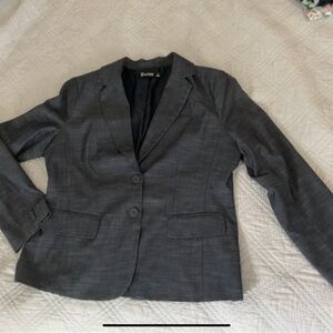 Elegant Women's Gray Blazer by Kasper